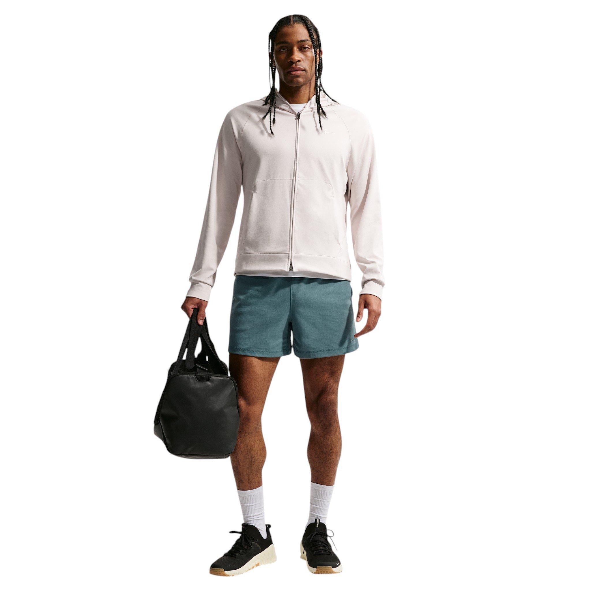 Nike Men's Primary NanoKnit Dri-FIT UV Protection Full-Zip Performance Hoodie - Light Brown - LIGHT BROWN